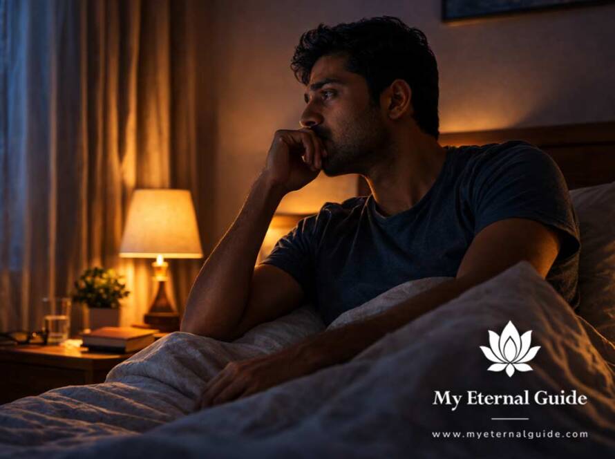 How to Stop Overthinking at Night Using Vedic Wisdom